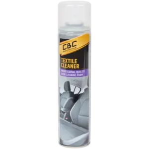 Spray nettoyant textile C&C – mousse à séchage rapide (400 ml)