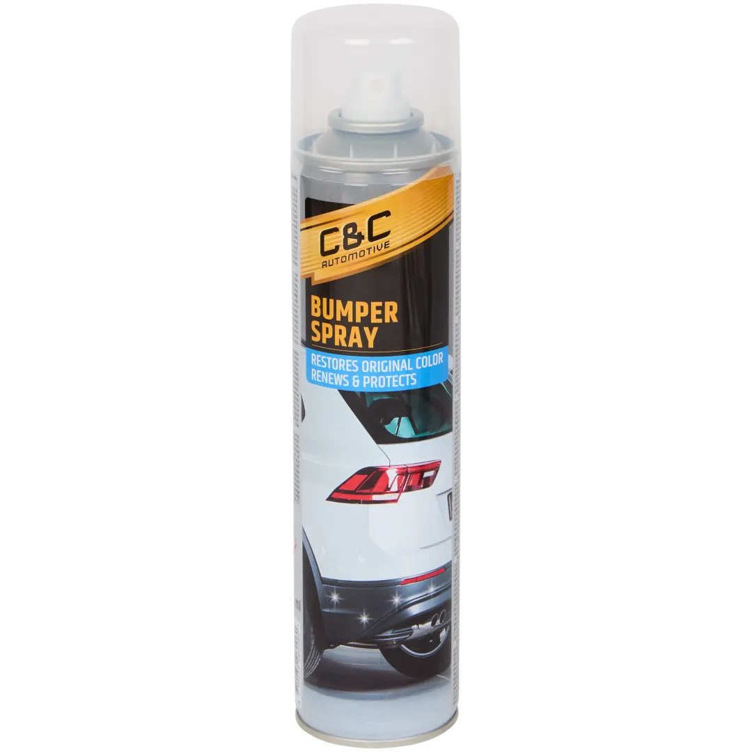 Spray pare-chocs C&C 400 ml – nettoie, protège et ravive la brillance