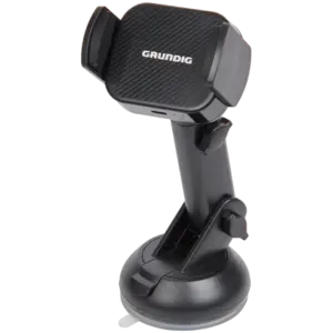 Support de téléphone voiture avec chargeur sans fil Qi Grundig (USB‑C)