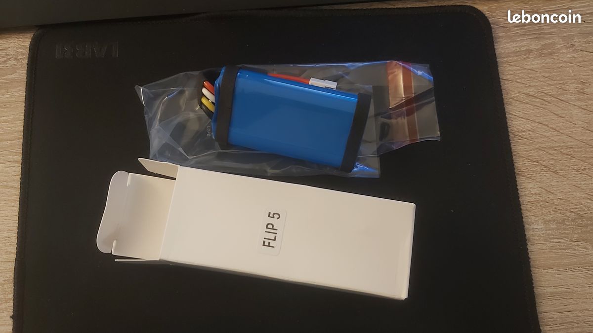 Batterie compatible JBL Flip 5 / Flip 6 / Link Portable – 5200 mAh, 3,7 V — vue 3